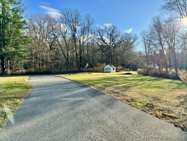 view of road