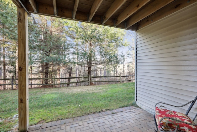 view of patio