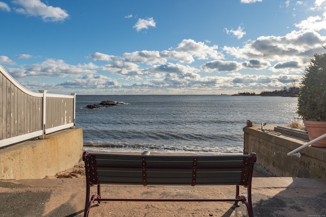 property view of water