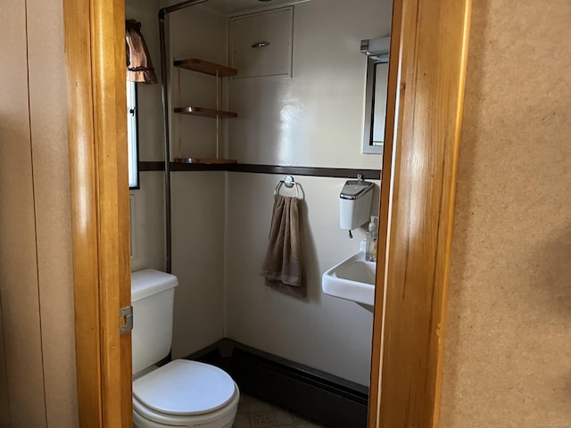 bathroom with toilet