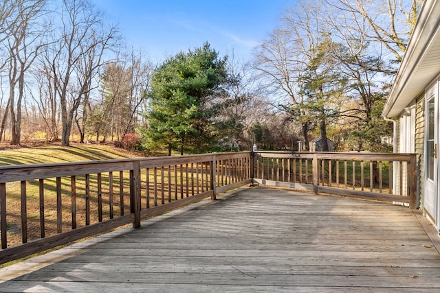 view of deck