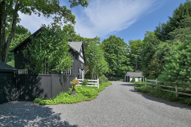 279 Black Rock Tpke, Redding, CT 06896 - view of dirt / gravel driveway