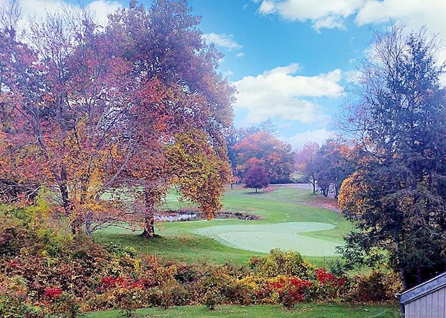 270 Heritage Vlg Unit D, Southbury, CT 06488 - view of property's community with a yard and golf course view