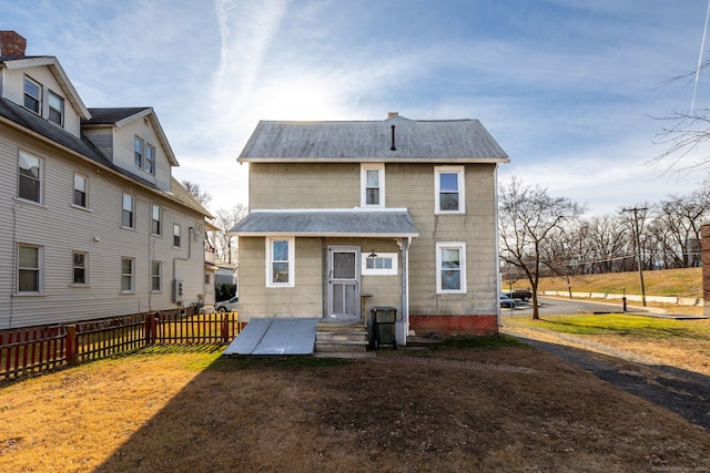 view of rear view of house