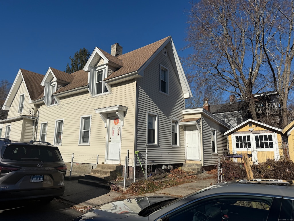 view of cape cod-style house