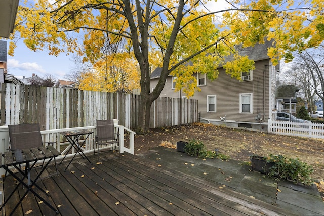 view of deck