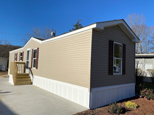 view of property exterior