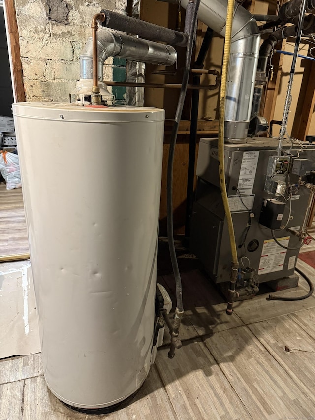 utilities with gas water heater