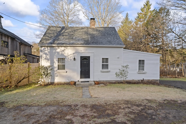 view of front of house