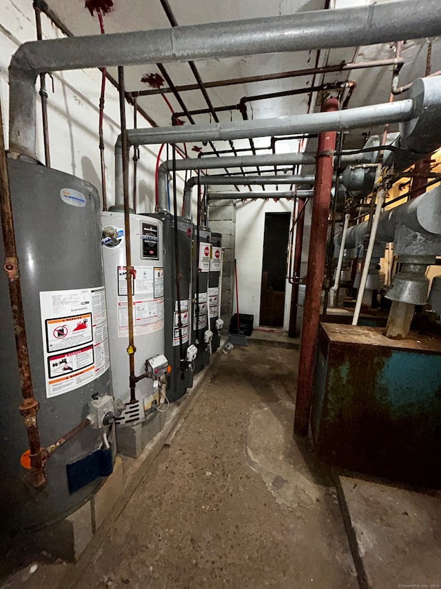 utilities with gas water heater