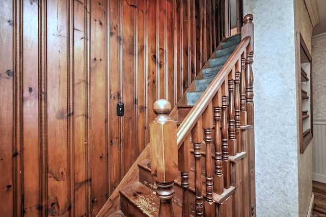 view of stairs