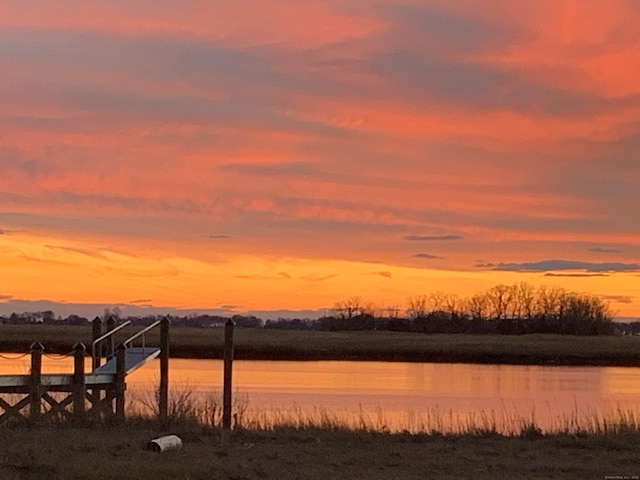 property view of water