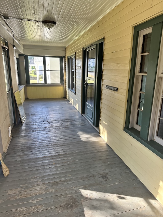 146 Johnson St, Naugatuck, CT 06770 - view of unfurnished sunroom