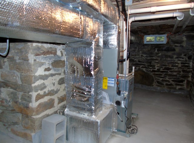 view of utility room