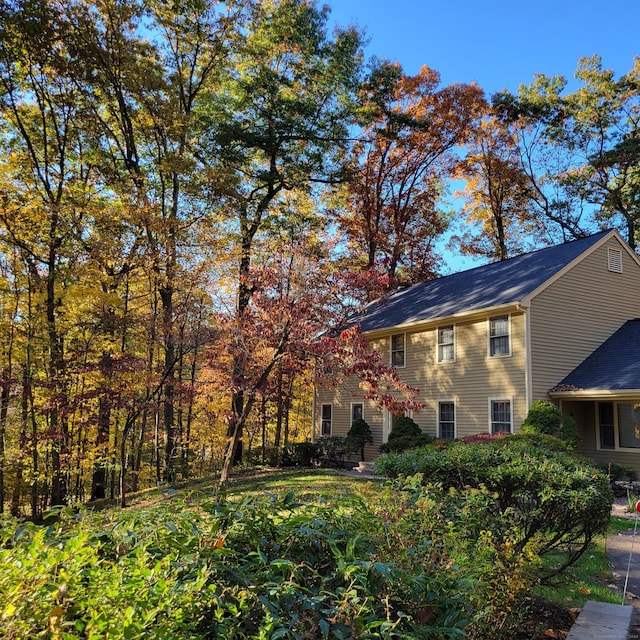 view of property exterior