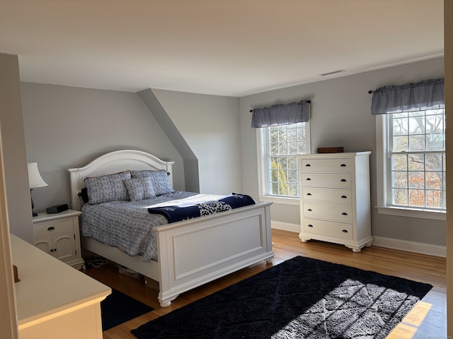 23 Olmstead Rd, East Haddam, CT 06423 - bedroom featuring light wood finished floors, multiple windows, and baseboards