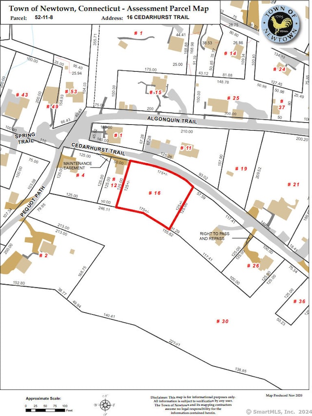 16 Cedarhurst Trl, Newtown CT, 06482 land for sale