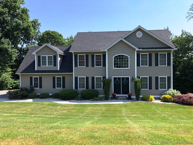 12 Oakengate Rd, Wolcott, CT 06716 - colonial-style house featuring a front yard