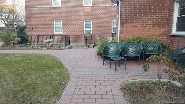 view of home's community with a patio