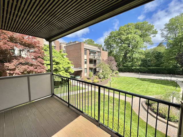 795 Prospect Ave Unit B-5, West Hartford, CT 06105 - view of balcony