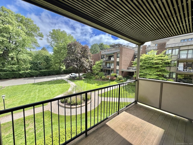 795 Prospect Ave Unit B-5, West Hartford, CT 06105 - view of balcony