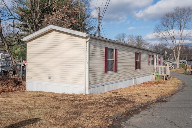 view of property exterior