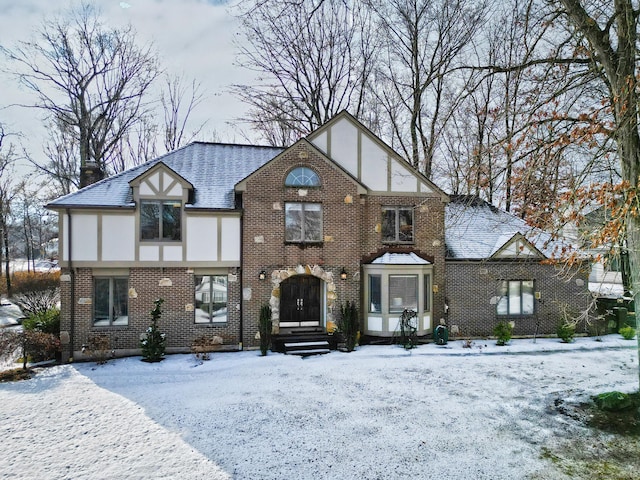 view of tudor house