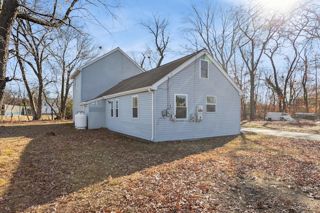 view of home's exterior