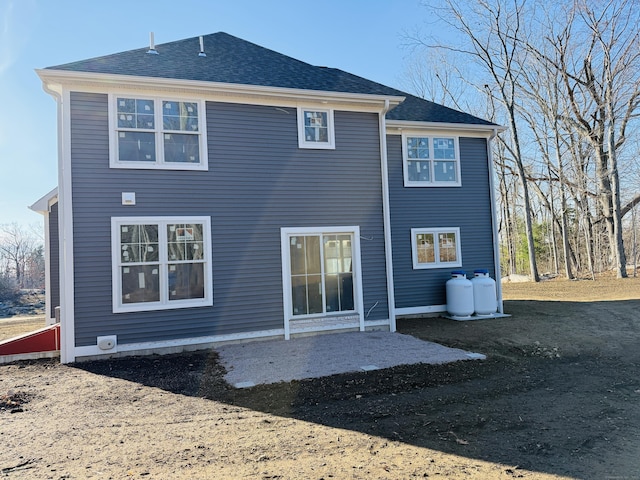 view of rear view of property