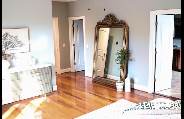 1461 Bunker Hill Rd, Watertown, CT 06795 - bedroom featuring wood finished floors and baseboards