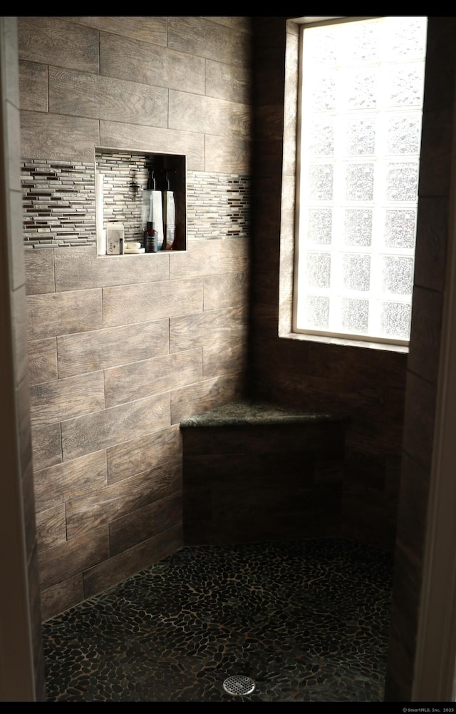 1461 Bunker Hill Rd, Watertown, CT 06795 - bathroom with tiled shower