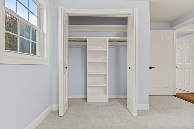 view of closet