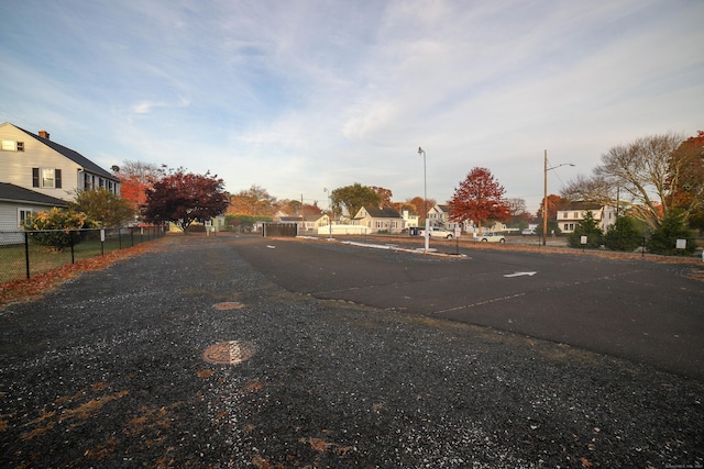 view of road