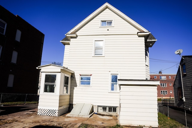 view of rear view of house