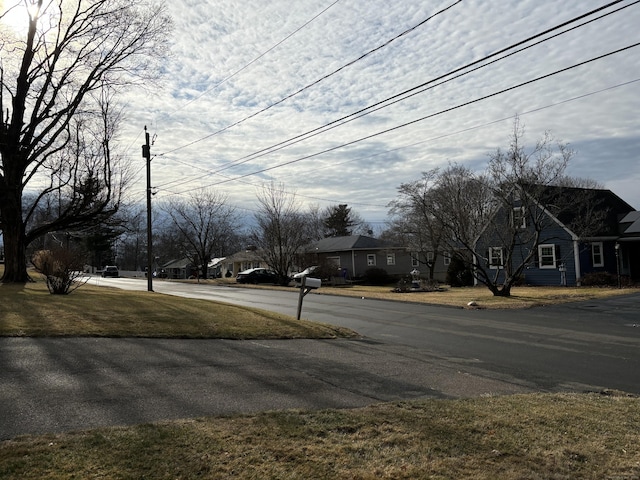 view of road