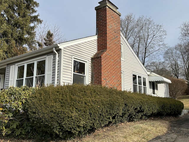 view of property exterior