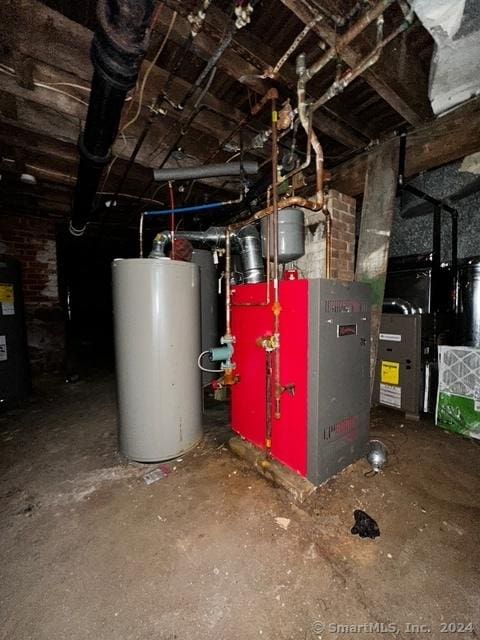 utilities with gas water heater