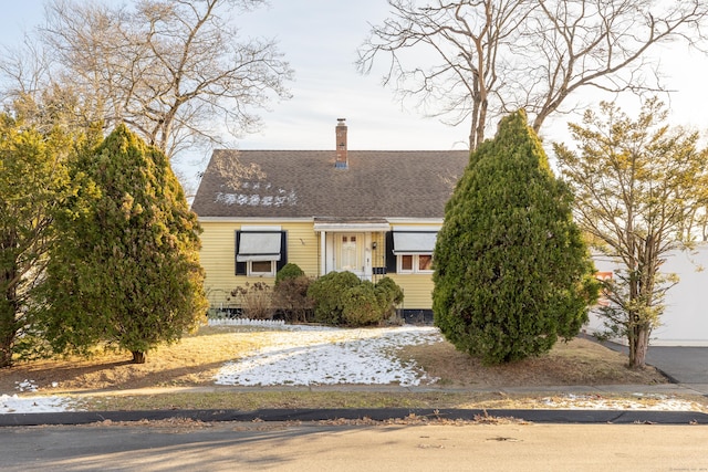 view of cape cod-style house