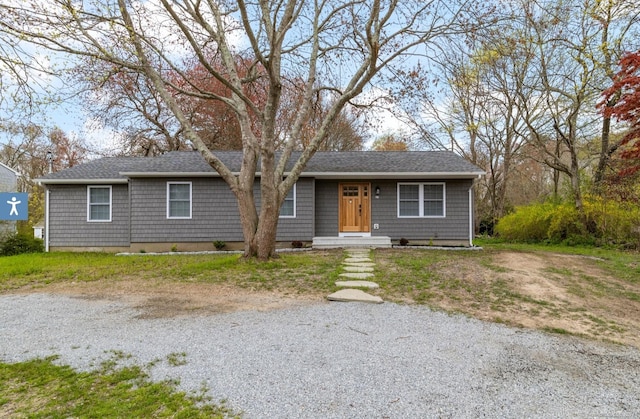 view of ranch-style house