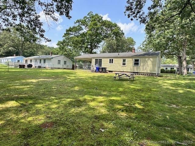 8 Fernwood Ave, Enfield, CT 06082 - back of property