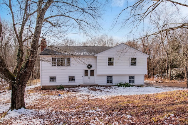 view of front of house