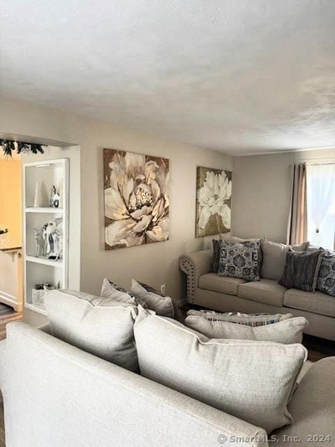 living room featuring wood finished floors