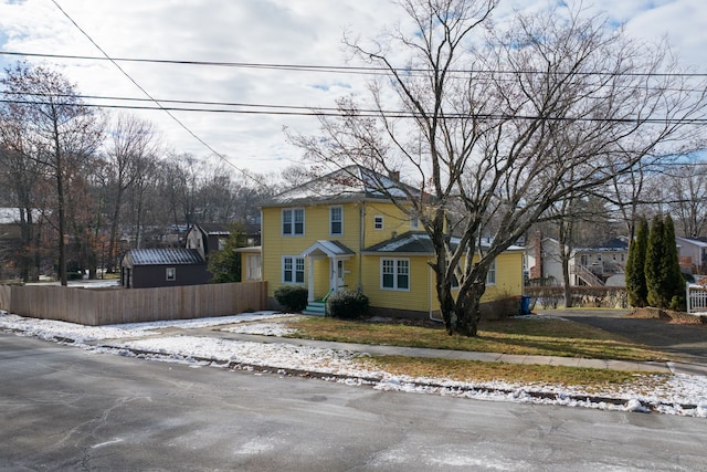 view of front of house