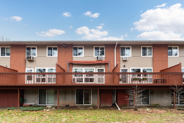 view of rear view of property