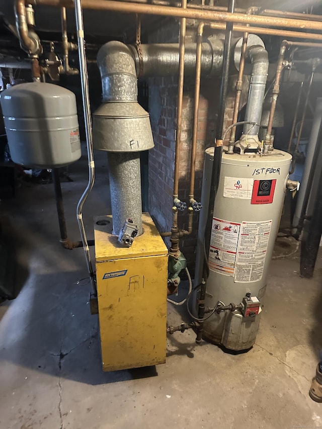 utilities with gas water heater