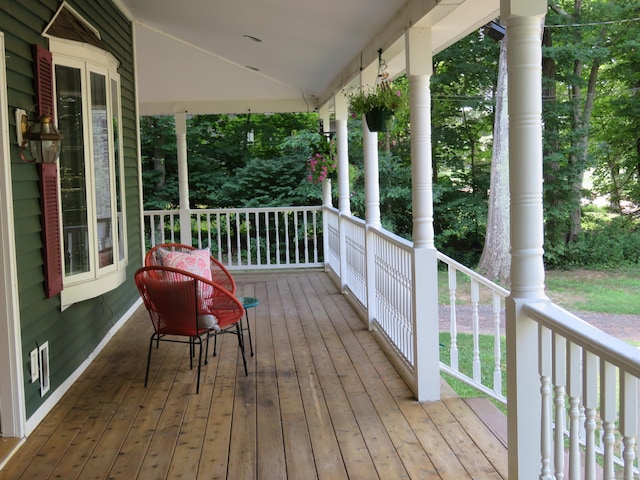 276 Parker Farms Rd, Wallingford, CT 06492 - view of wooden porch