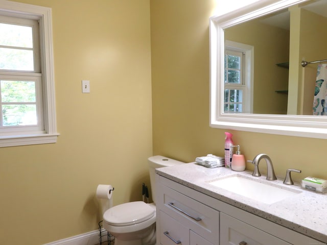 276 Parker Farms Rd, Wallingford, CT 06492 - bathroom featuring toilet and vanity