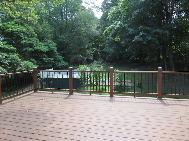 276 Parker Farms Rd, Wallingford, CT 06492 - view of wooden terrace
