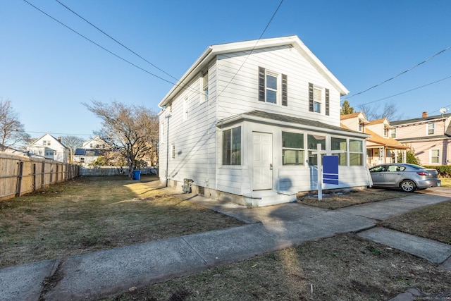 view of front of house