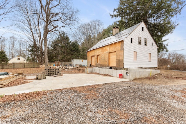 view of home's exterior